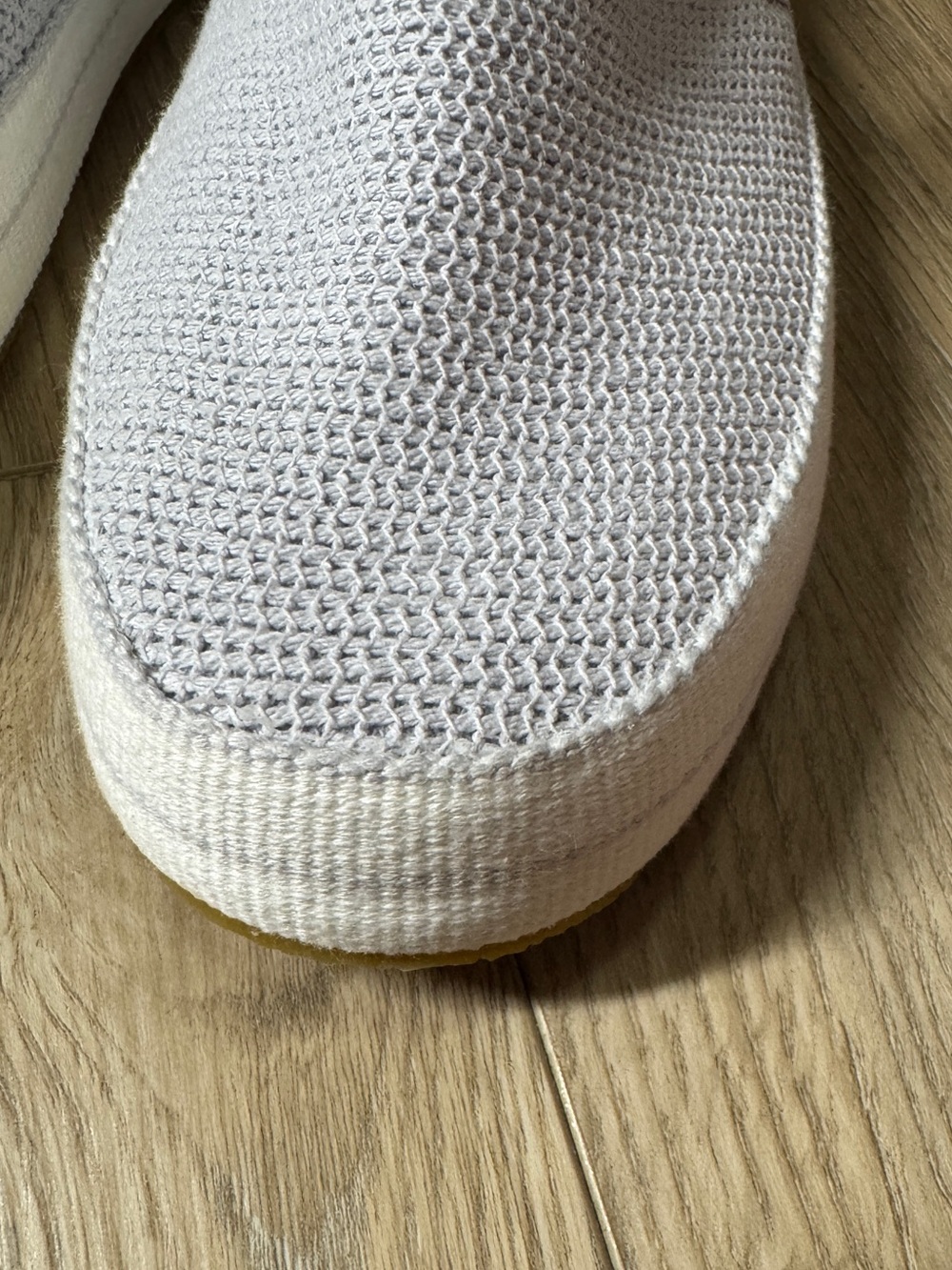 UGG Bren Light Gray Cotton Mesh Slip-On Sneakers Women's Sz. 10 - Picture 3 of 9